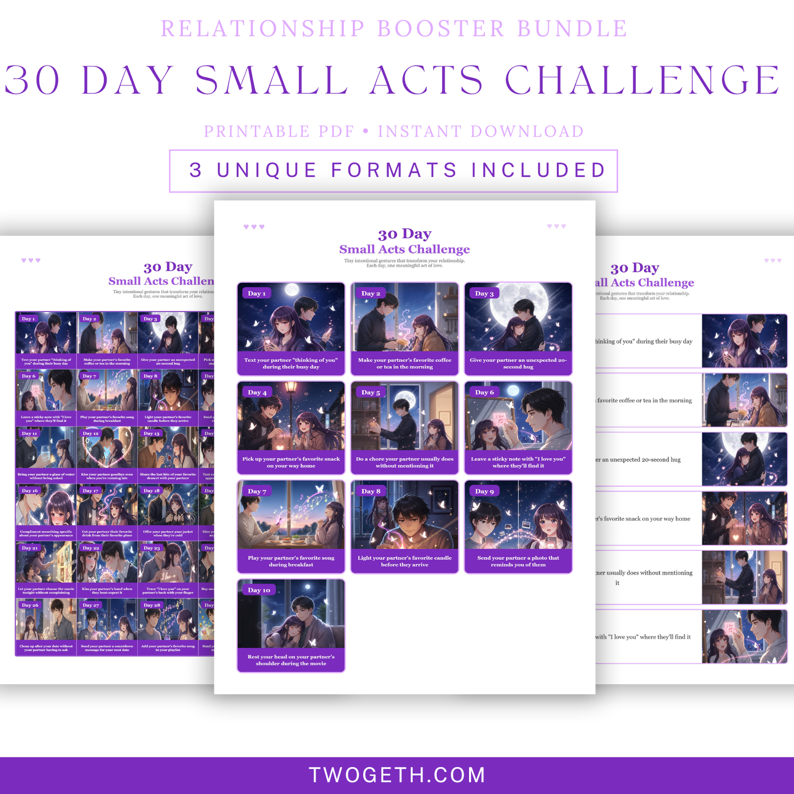 30 Days of Small Acts Challenge